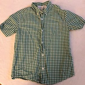 Boys plaid button up